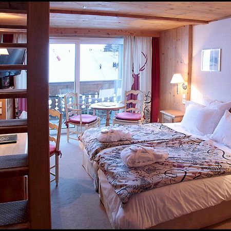 Chalet-Hotel La Marmotte, La Tapiaz & Spa, The Originals Relais لي جيه المظهر الخارجي الصورة