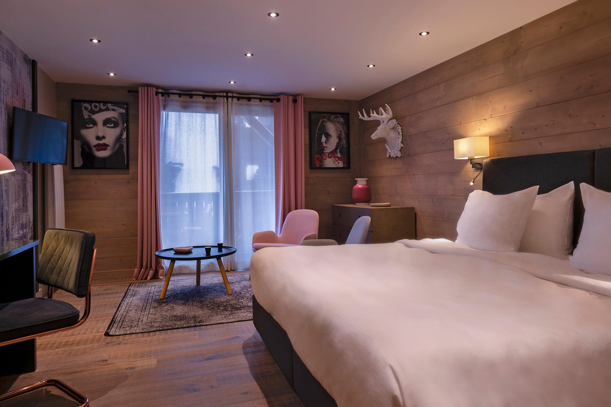 Chalet-Hotel La Marmotte, La Tapiaz & Spa, The Originals Relais لي جيه المظهر الخارجي الصورة