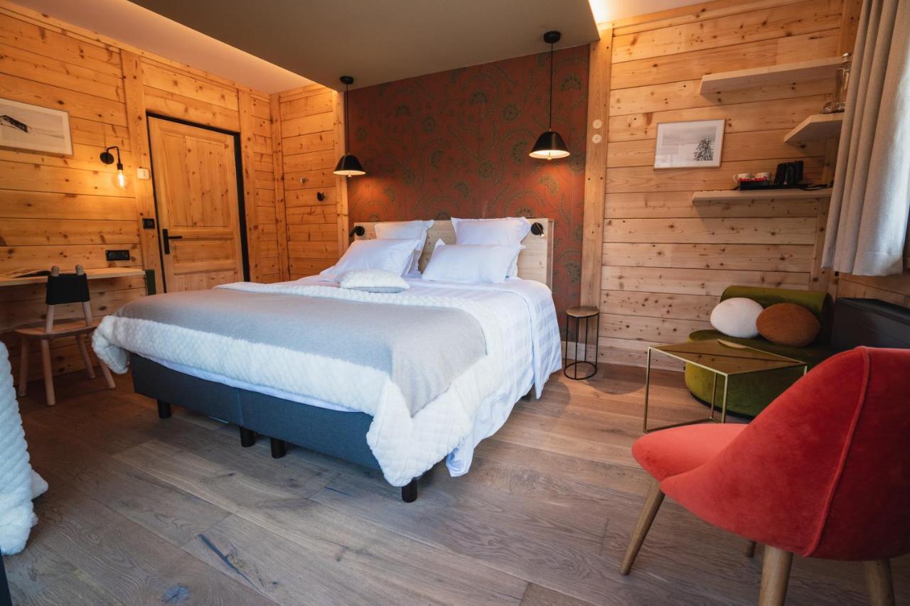 Chalet-Hotel La Marmotte, La Tapiaz & Spa, The Originals Relais لي جيه المظهر الخارجي الصورة