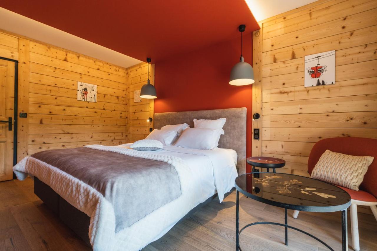 Chalet-Hotel La Marmotte, La Tapiaz & Spa, The Originals Relais لي جيه المظهر الخارجي الصورة