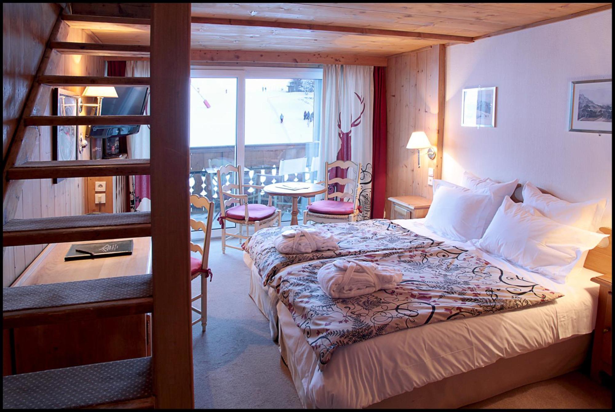Chalet-Hotel La Marmotte, La Tapiaz & Spa, The Originals Relais لي جيه المظهر الخارجي الصورة