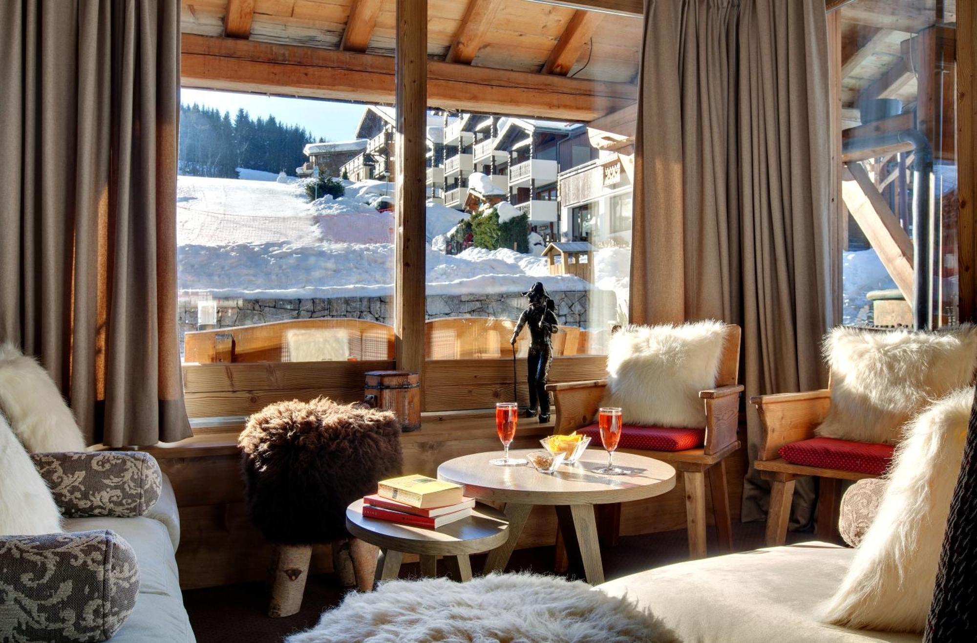 Chalet-Hotel La Marmotte, La Tapiaz & Spa, The Originals Relais لي جيه المظهر الخارجي الصورة