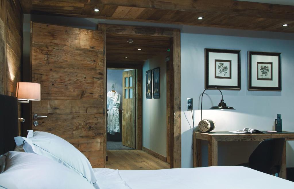 Chalet-Hotel La Marmotte, La Tapiaz & Spa, The Originals Relais لي جيه الغرفة الصورة