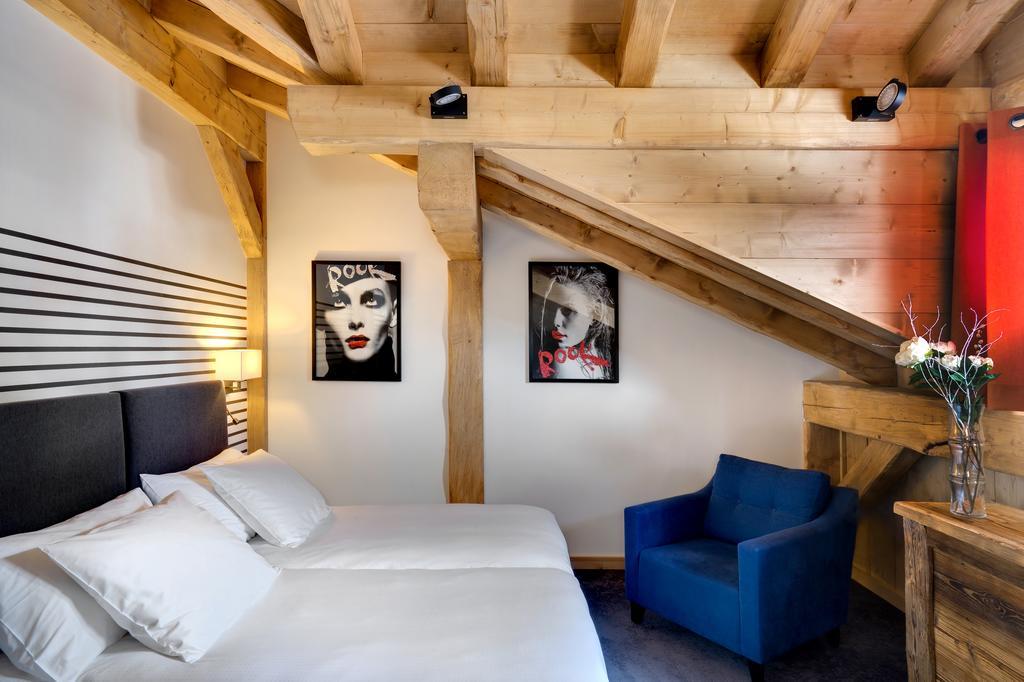 Chalet-Hotel La Marmotte, La Tapiaz & Spa, The Originals Relais لي جيه المظهر الخارجي الصورة