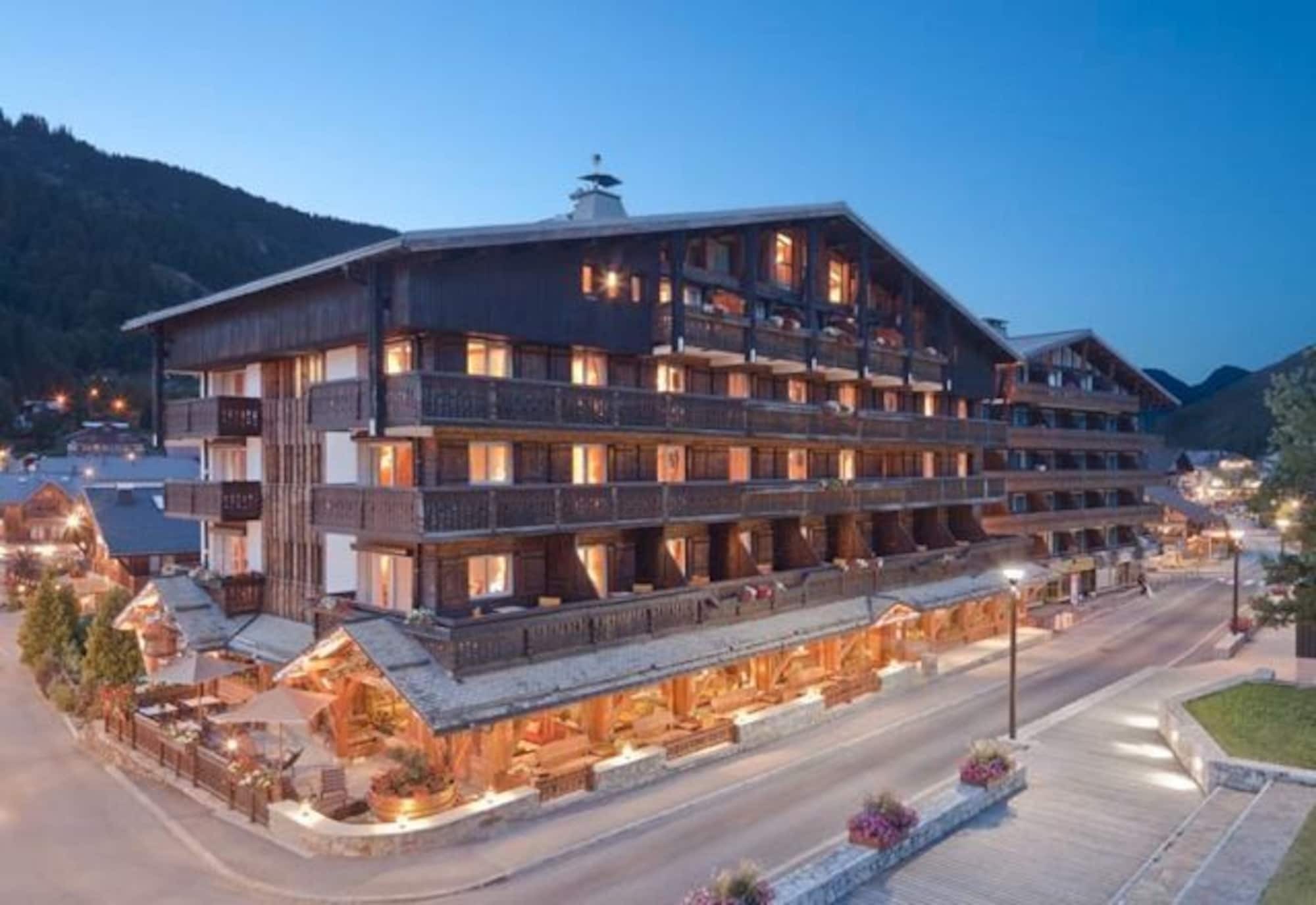 Chalet-Hotel La Marmotte, La Tapiaz & Spa, The Originals Relais لي جيه المظهر الخارجي الصورة